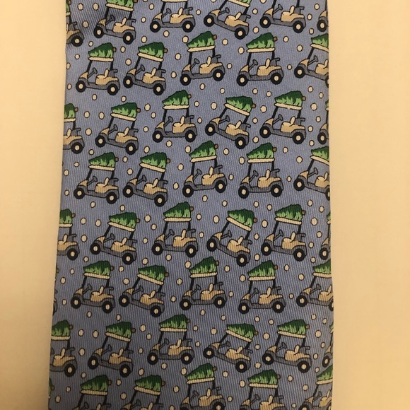 Vineyard Vines Cart & Tree Tie - Picture 4 of 4